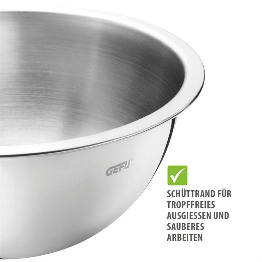 Cavaro Paslanmaz Çelik Kase Seti 4 Parça 1 L - 1,5 L - 2,7 L - 3,5 L