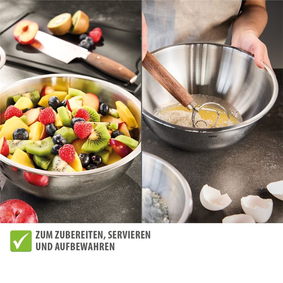 Cavaro Paslanmaz Çelik Kase Seti 4 Parça 1 L - 1,5 L - 2,7 L - 3,5 L