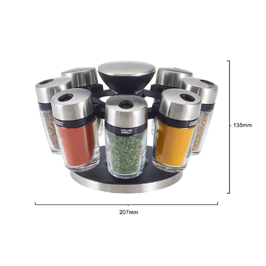 Cole - Mason H121807 8li Carousel Baharat Seti