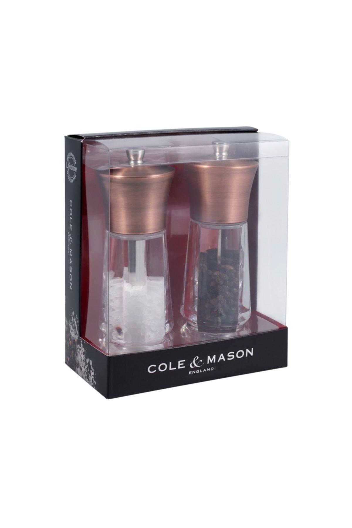 Cole - Mason H321941 Exford Antik 160Mm Tuz-Biber Değirmeni Seti