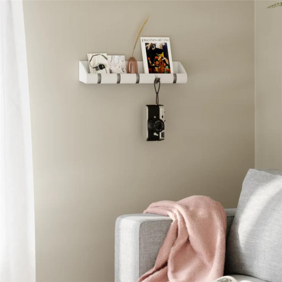 Cubby Beyaz 5li Askılık Ve Düzenleyici