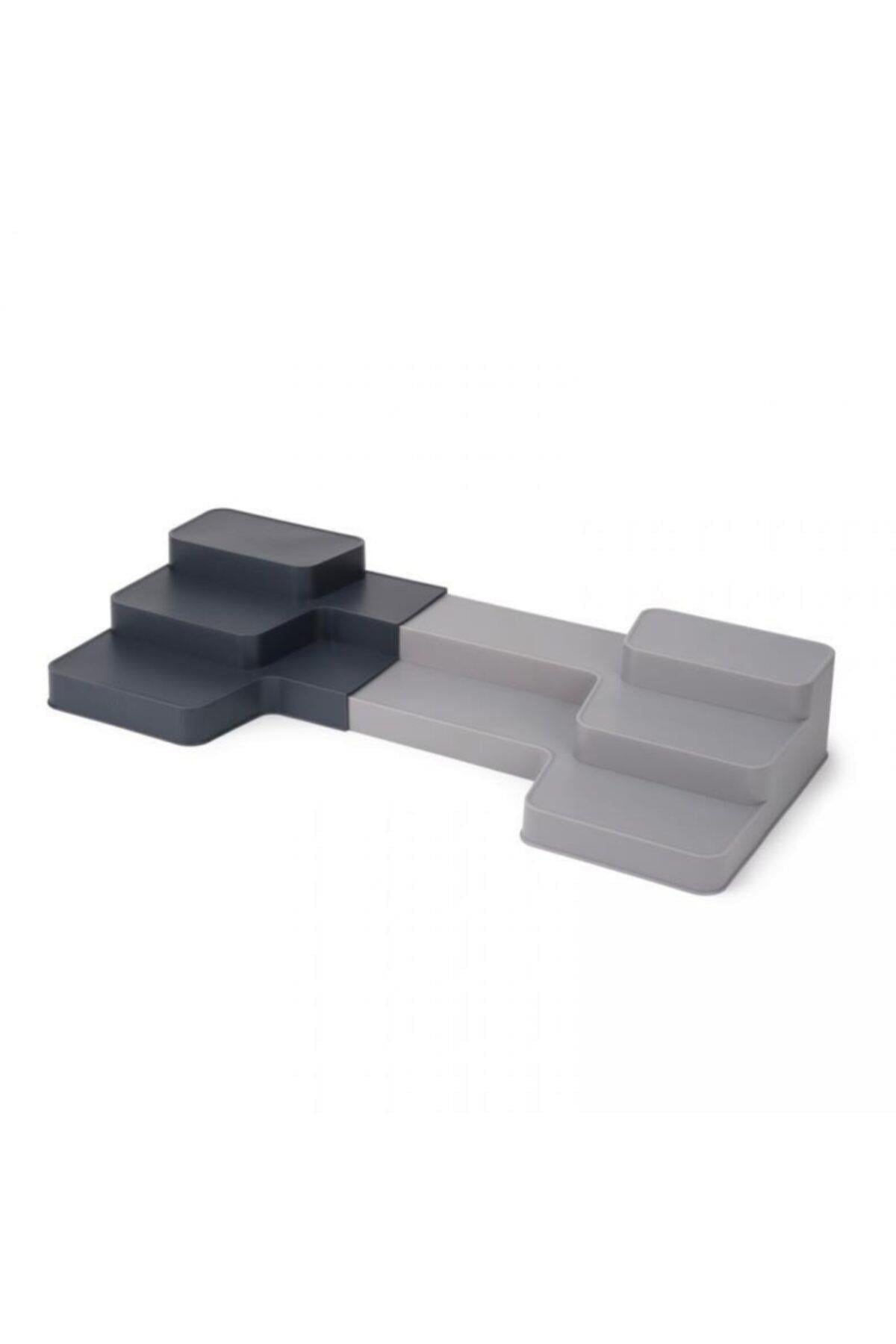 Cupboardstore Genişletilebilir Katlı Düzenleyici  - Gri