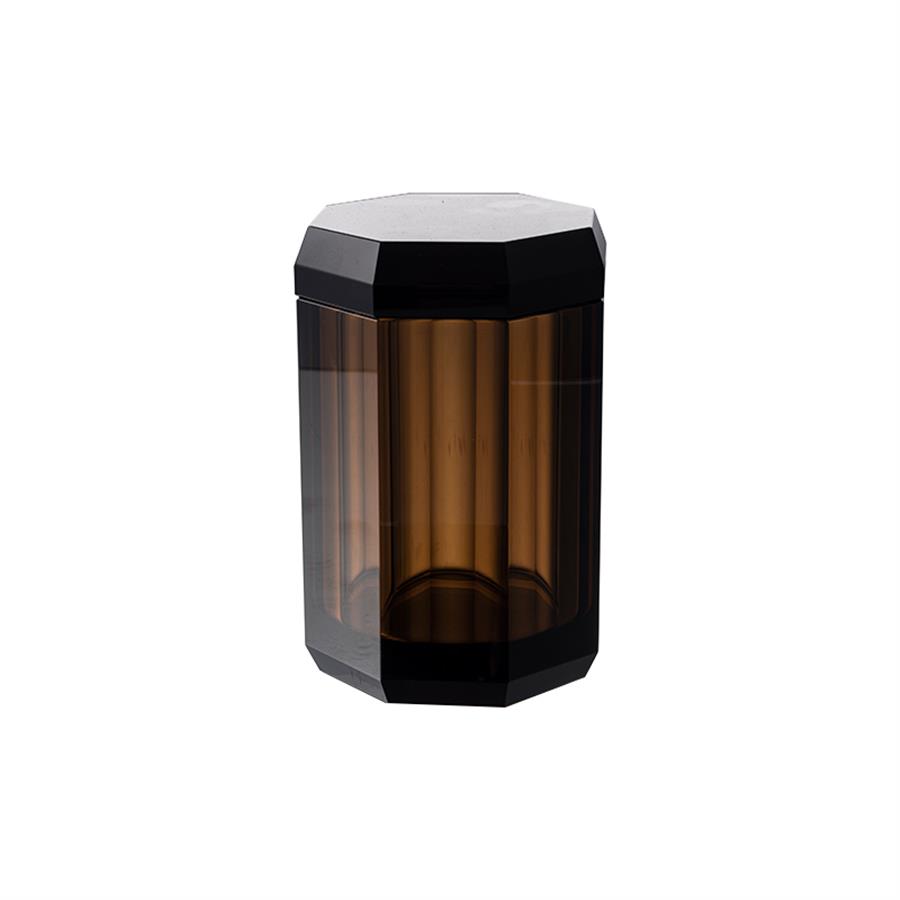 Cyrstal Bath Accessory Cotton Box Brown