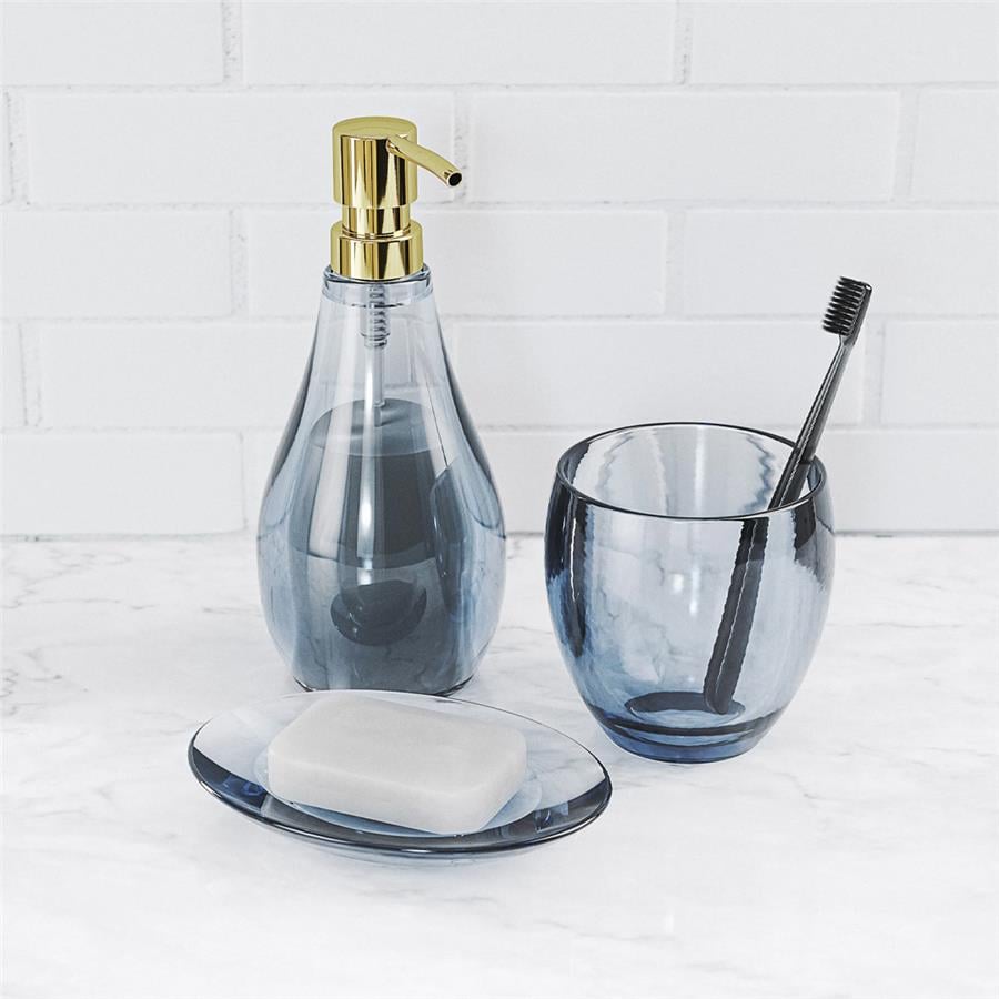 Damla Sıvı Sabunluk 280 ml Gold Renk Pompalı