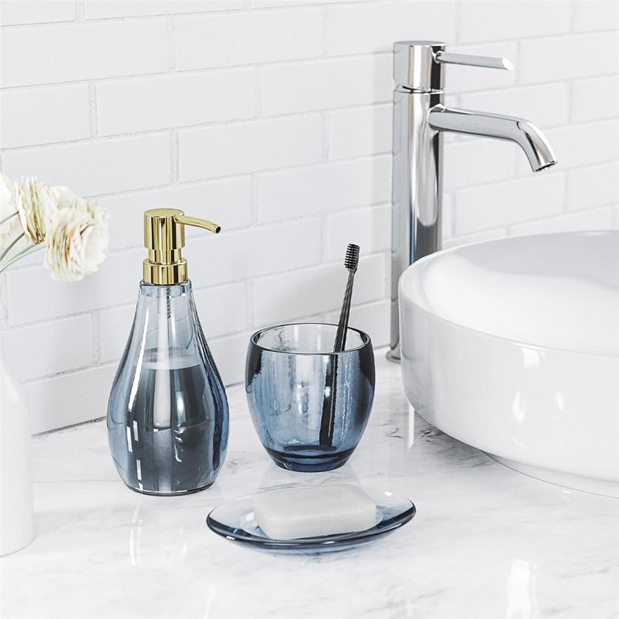 Damla Sıvı Sabunluk 280 ml Gold Renk Pompalı