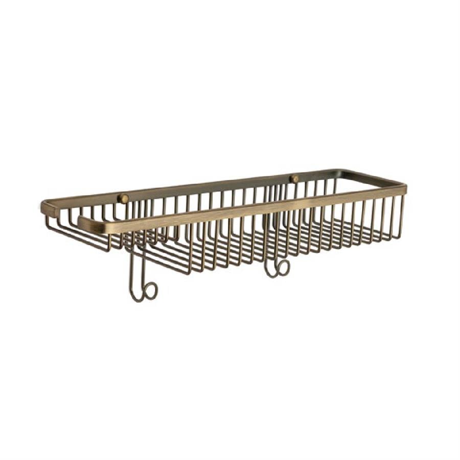 Diktörtgen 45 Cm Duş Rafı Antik Renk 129X120X450 Mm