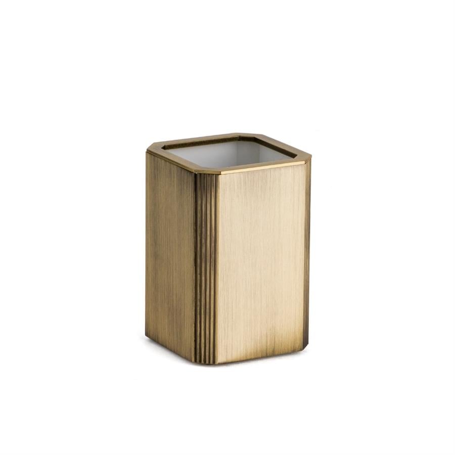 Diş Fırçalığı Antik Renk 102X70X70 Mm