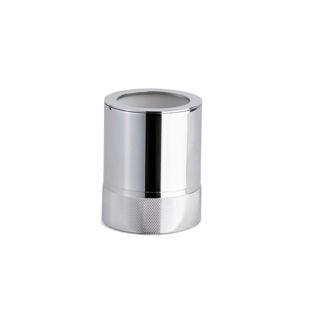 Diş Fırçalığı Krom Renk 102X80X80 Mm