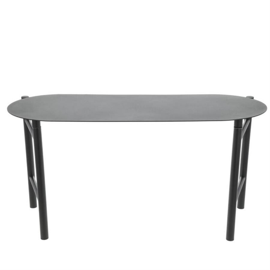Disc Bench Siyah Çelik 90x33x45 cm
