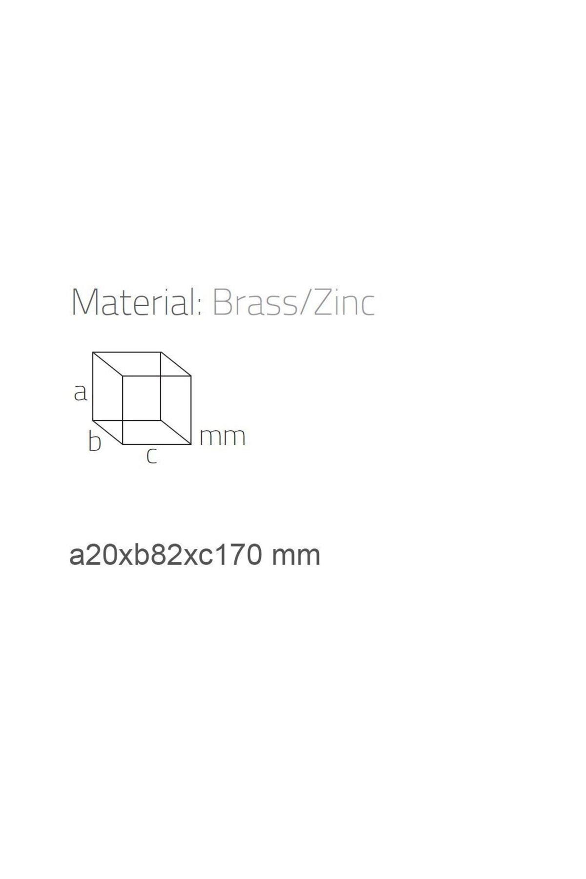 Dorado Duvara Monte Tuvalet Kağıtlığı Rose 21x82x171 mm