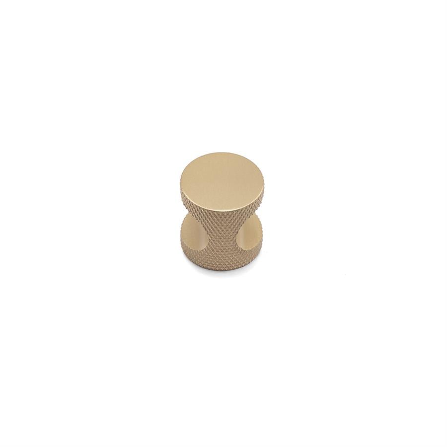 1482 Düğme Kulp Mat Altın Renk Çap 26 Mm
