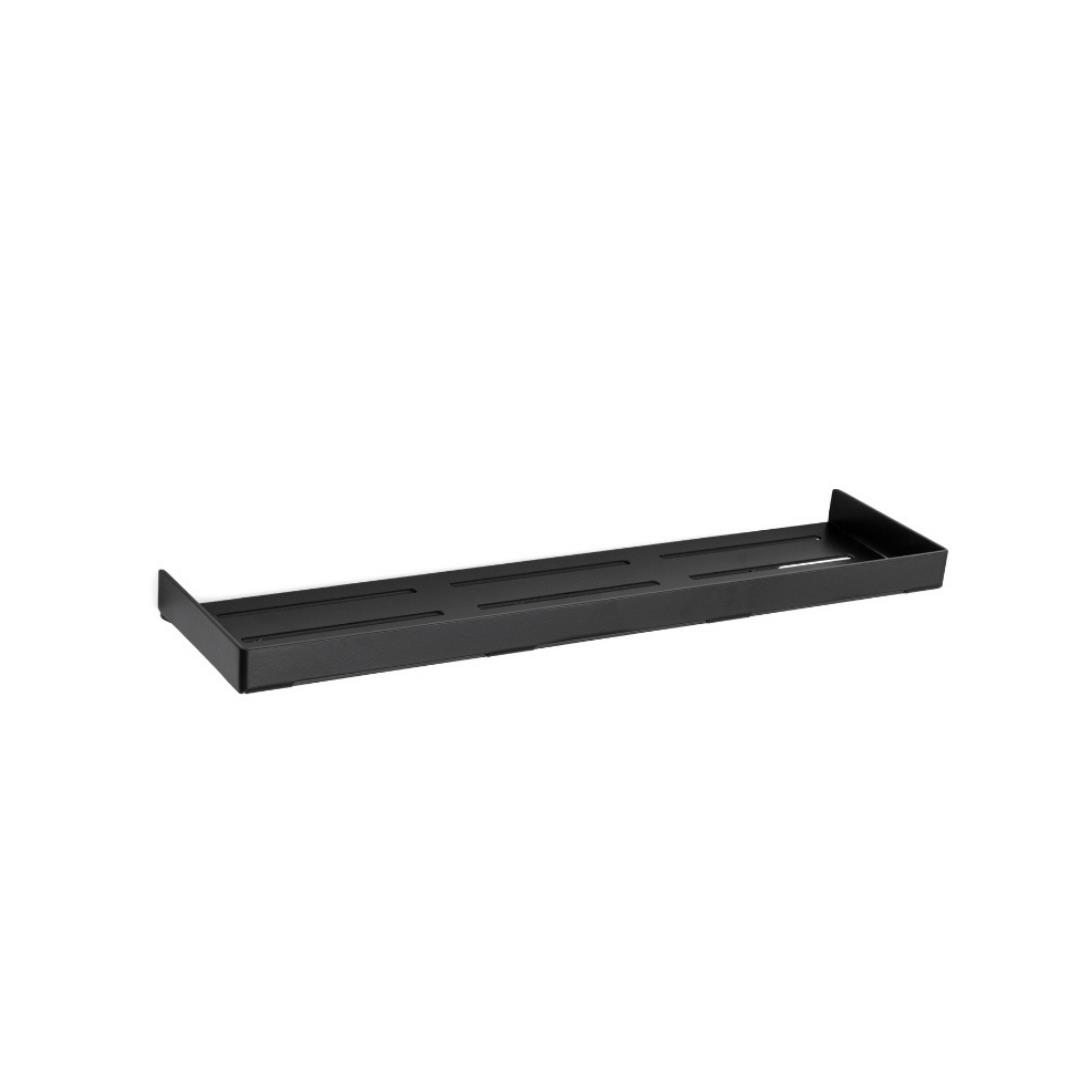 Duvara Monte Banyo Duş Raf Sistemi Siyah 40 cm