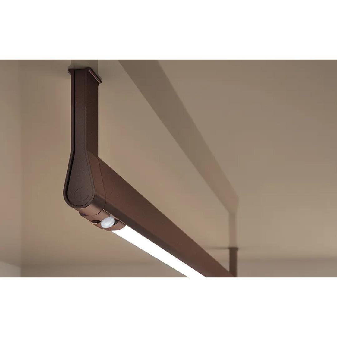 Entegre Aydınlatmalı Gardırop Rayı Profili - Goccıa He Ifr 900Mm 7,2W 24Vdc Ww F46