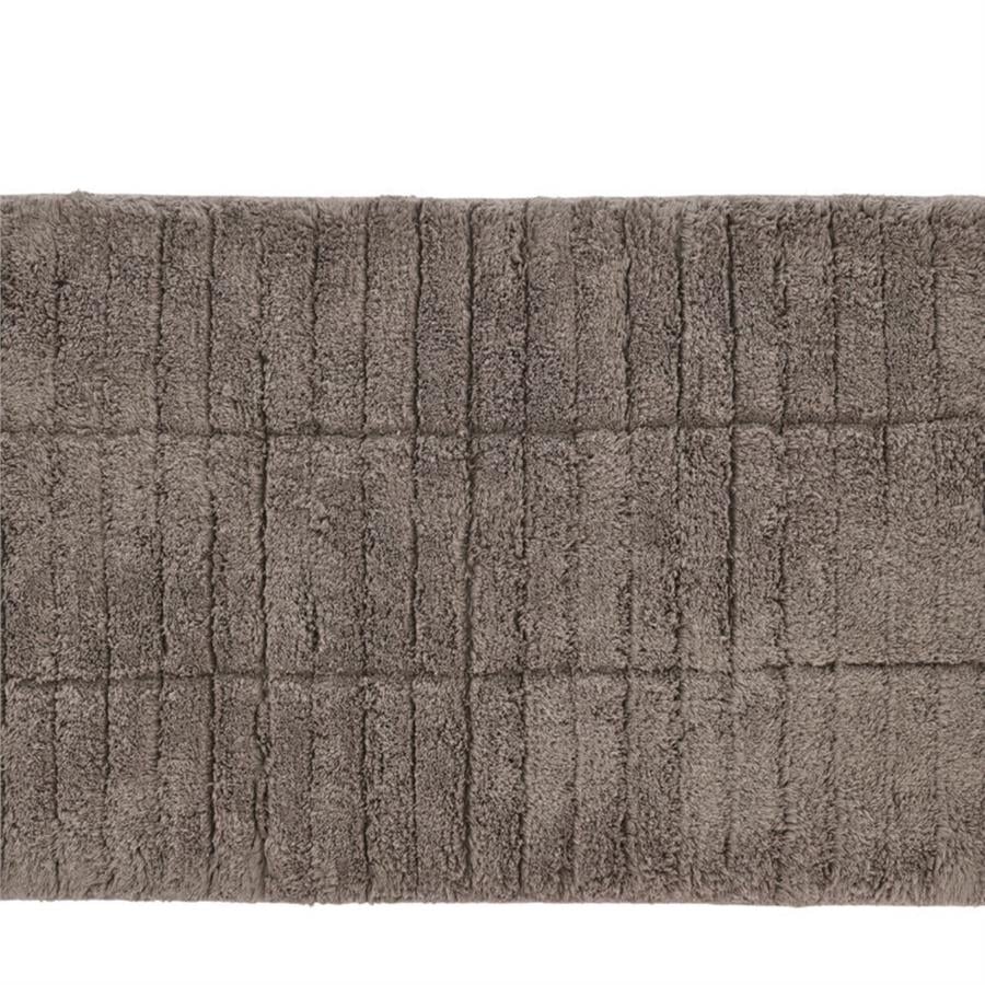 Fayans Banyo Paspası Taupe %100 Pamuk 50x80 cm