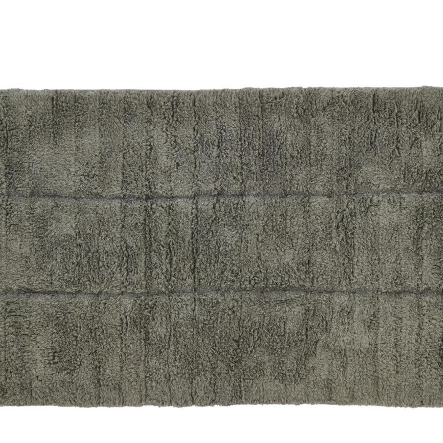 Fayans Banyo Paspası Zeytin Yeşili %100 Pamuk 50x80 cm