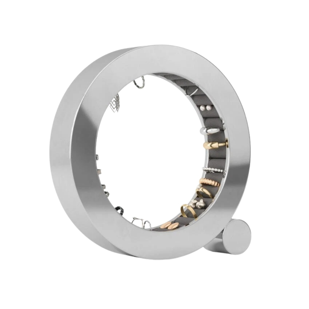 Ferris Mücevher Düzenleyici Metal Krom Çap: 19 cm