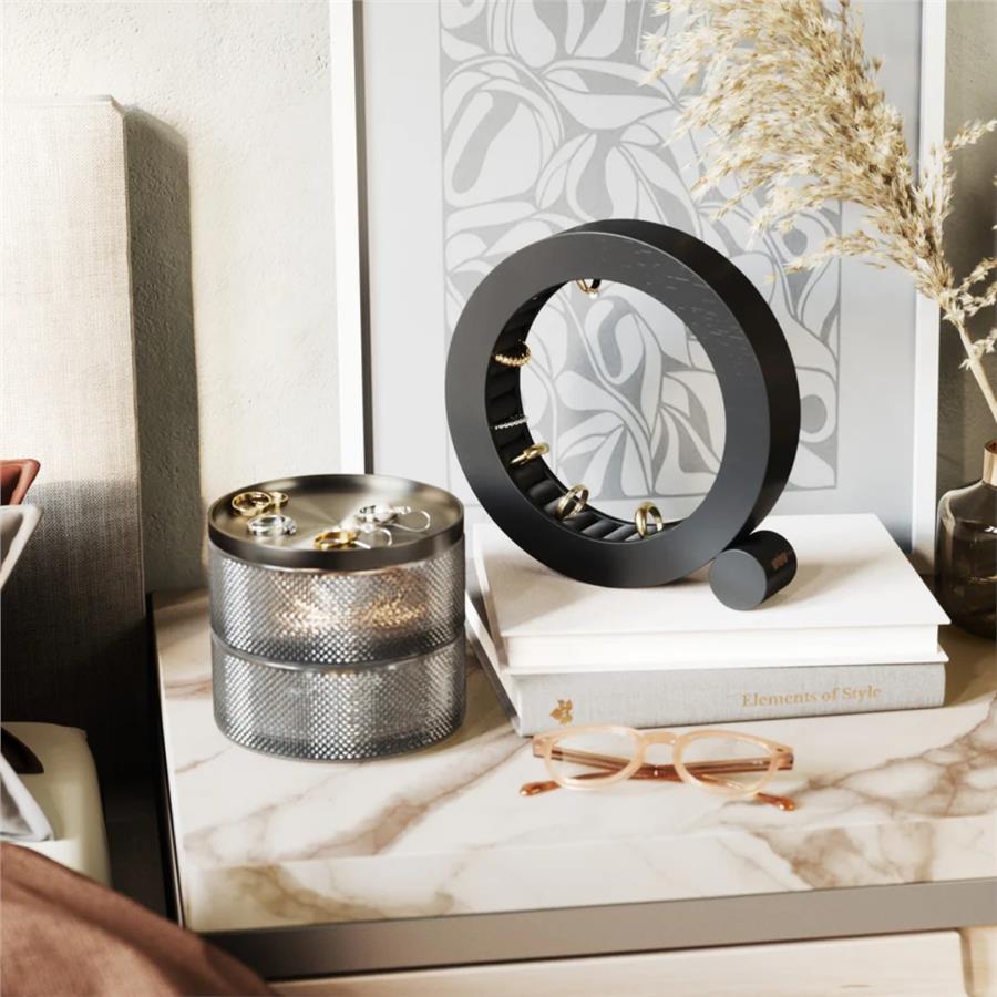 Ferris Mücevher Düzenleyici Siyah Renk Çap: 19 cm