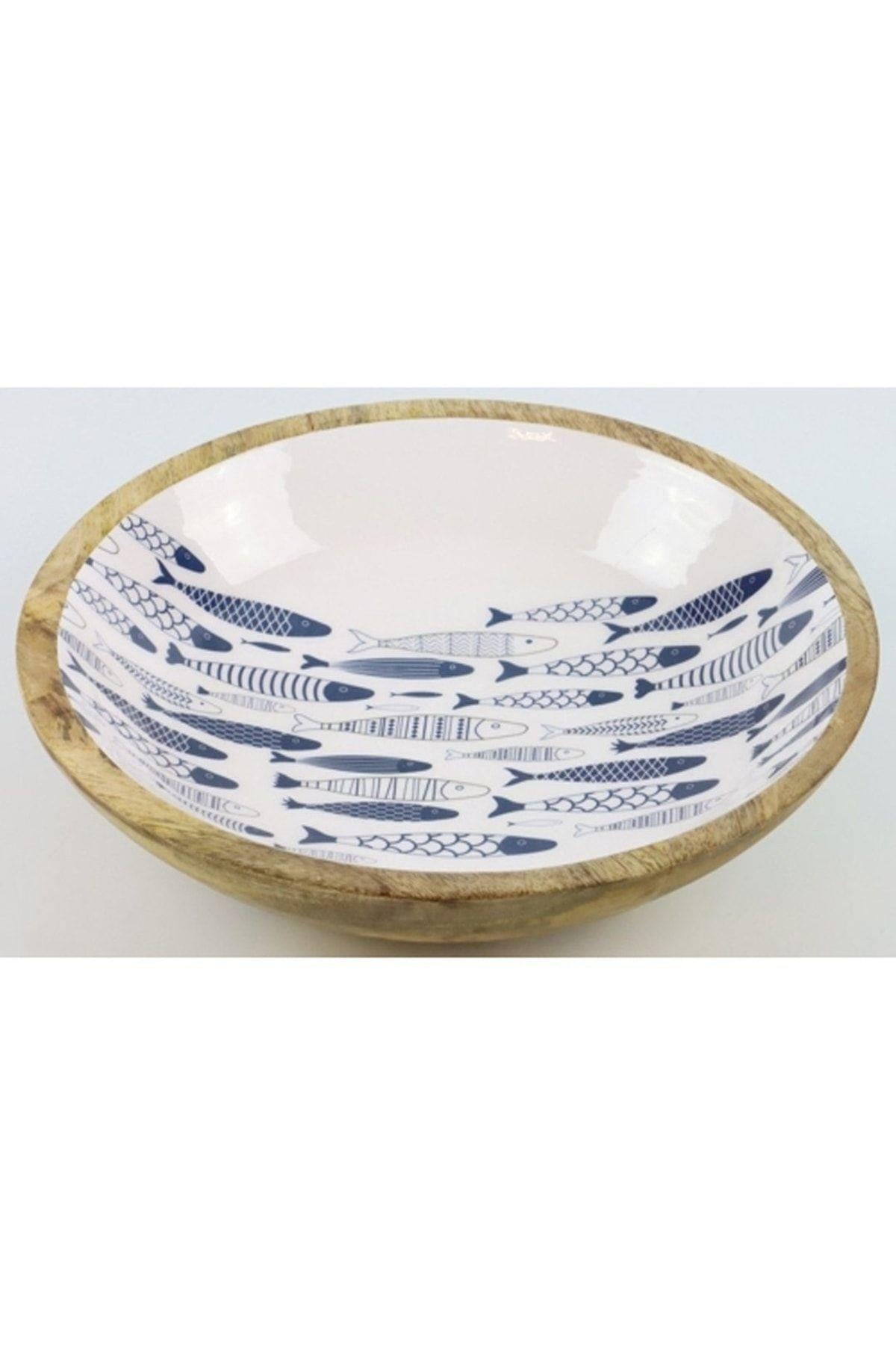 Fısche Balık Desenli Kase