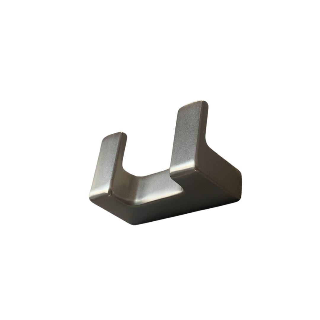 Flat Duvara Monte İkili Askılık Saten 43x37x80 mm
