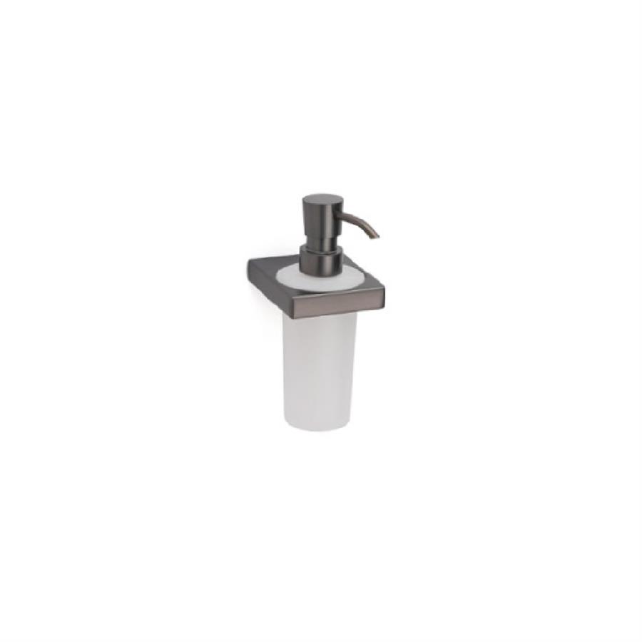Flat Sıvı Sabunluk Cam Füme Renk 175X94X78 Mm