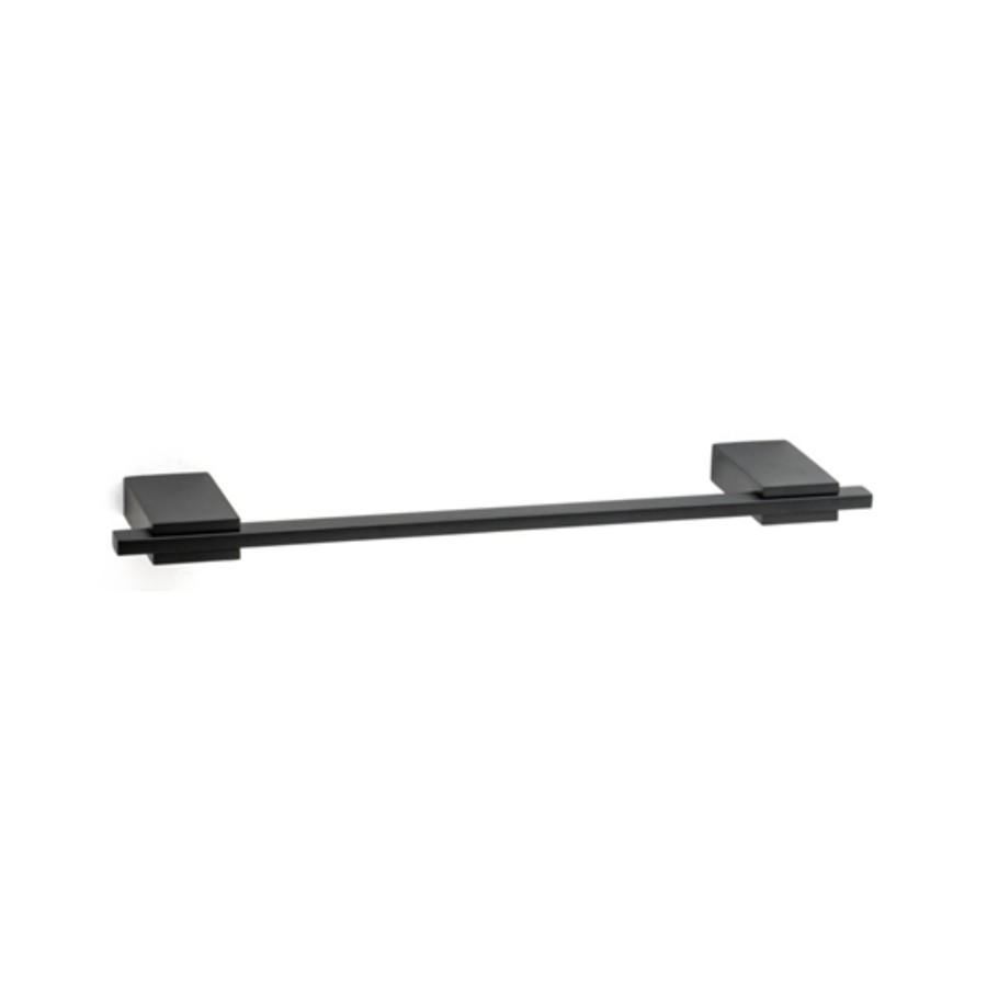 Forma Duvara Montajlı Uzun Havluluk Siyah 32 cm