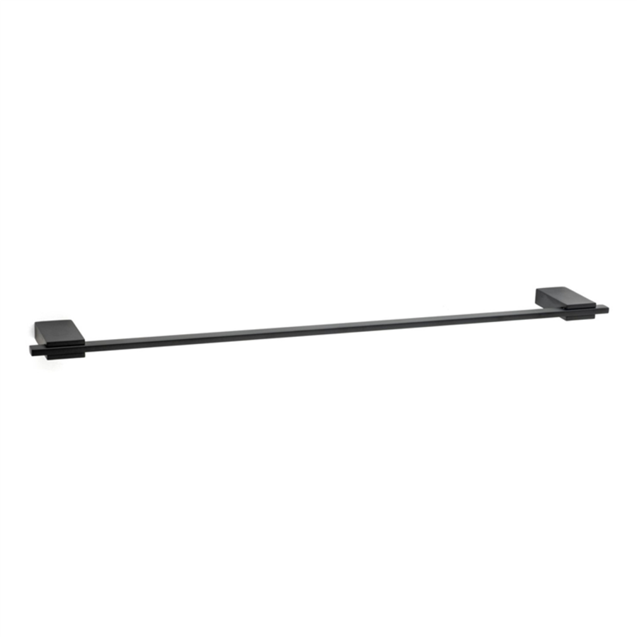 Forma Duvara Montajlı Uzun Havluluk Siyah 60 cm