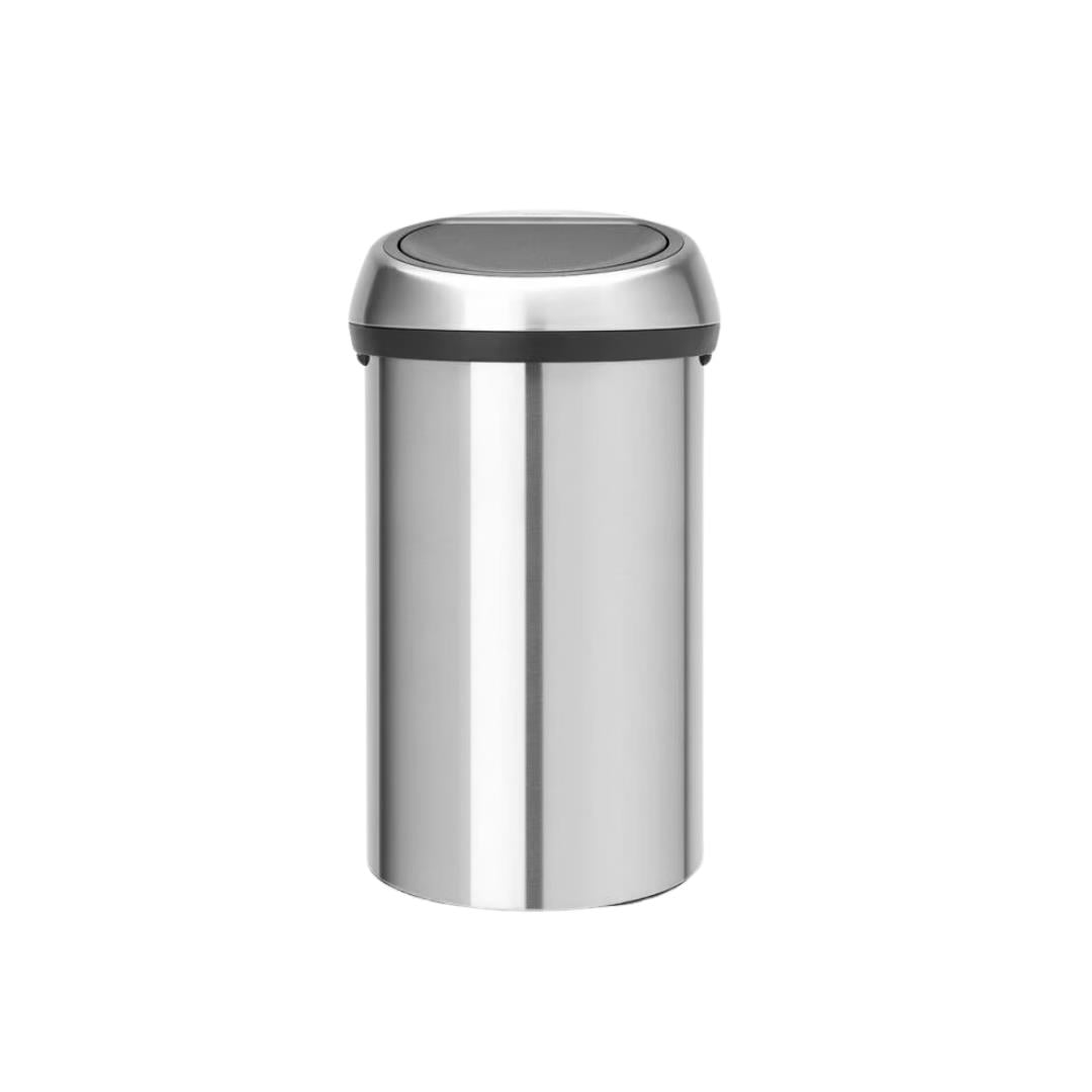 Fpp Matt Steel Dokunmatik Çöp Kutusu 60L