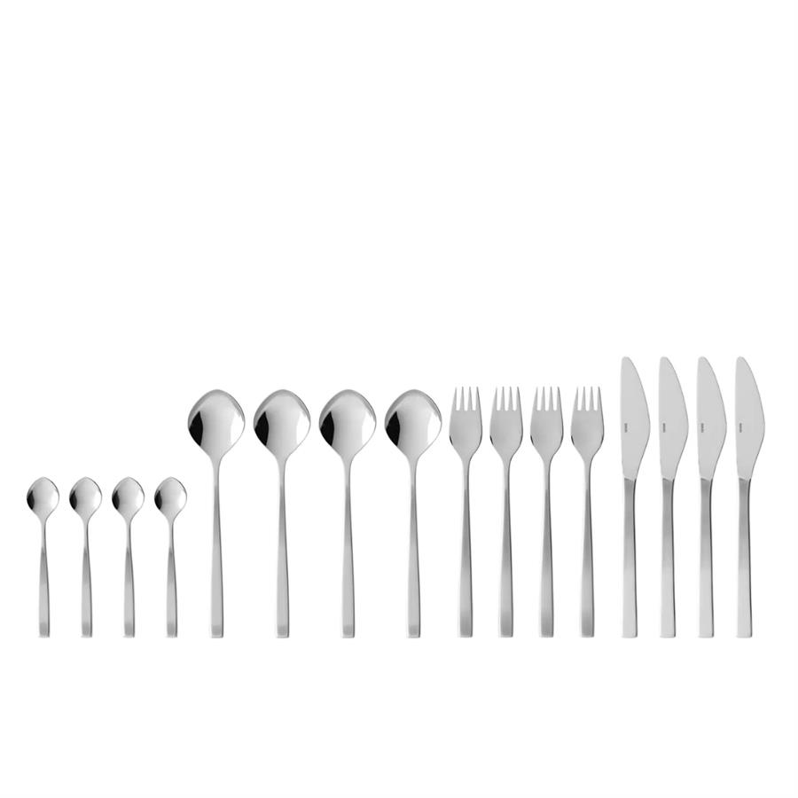 Fuga Çatal, Bıçak, Kaşık Takımı 16 Parça - 18/8 Paslanmaz Çelik