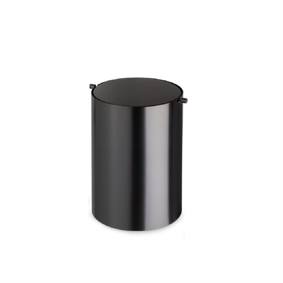 Füme Banyo Çöp Kovası 3 Lt Füme Renk 253X175X175 Mm