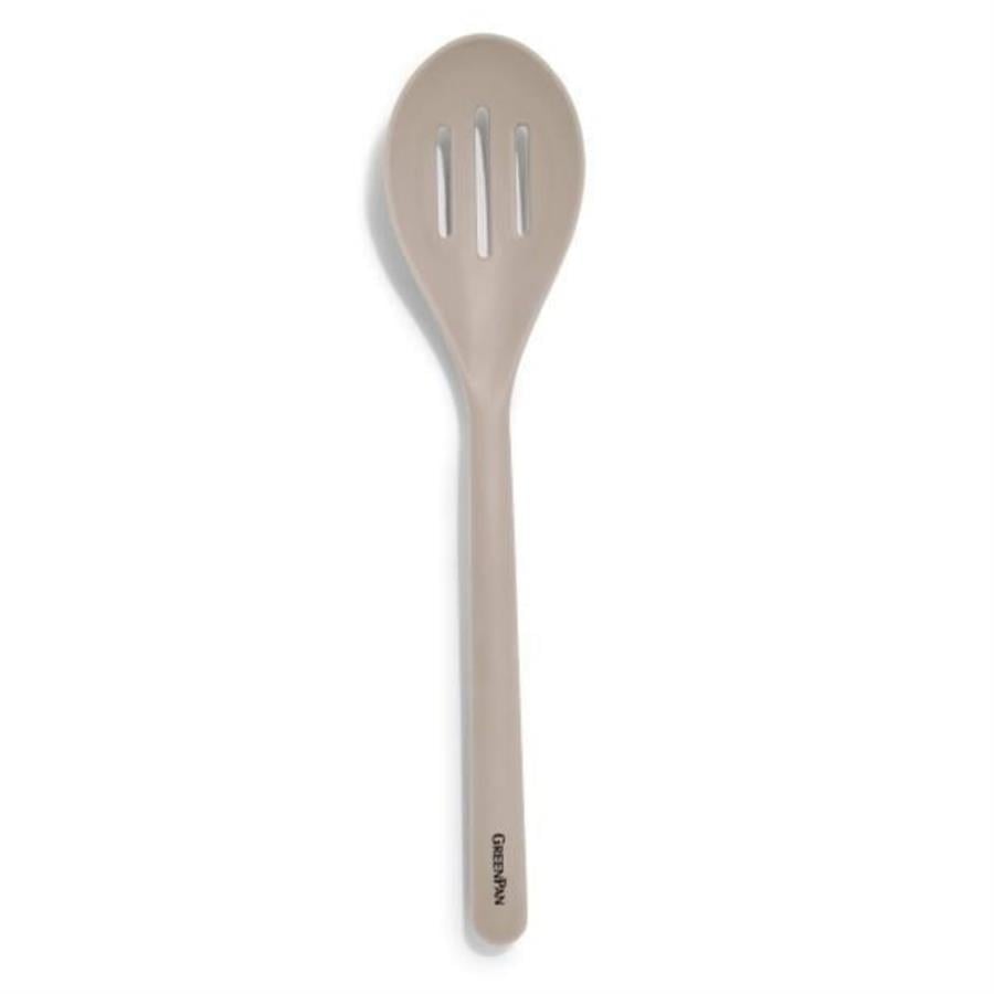 Greenpan Silikon Delikli Kaşık Bej
