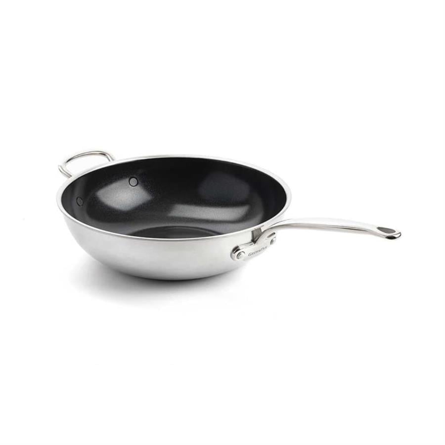 Greenpan Thermolon Yüzeyli Çelik Tava Premıere 30 Cm Wok Tava