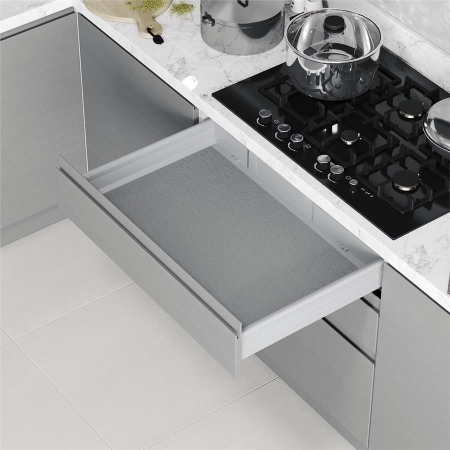 Gri Kaydırmaz Çekmece Örtüsü - Genişlik 50 Cm - Uzunluk 1 Metre