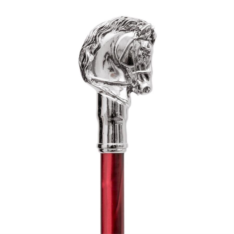 Gümüş Metal At Ayakkabı Çekeceği 50 cm
