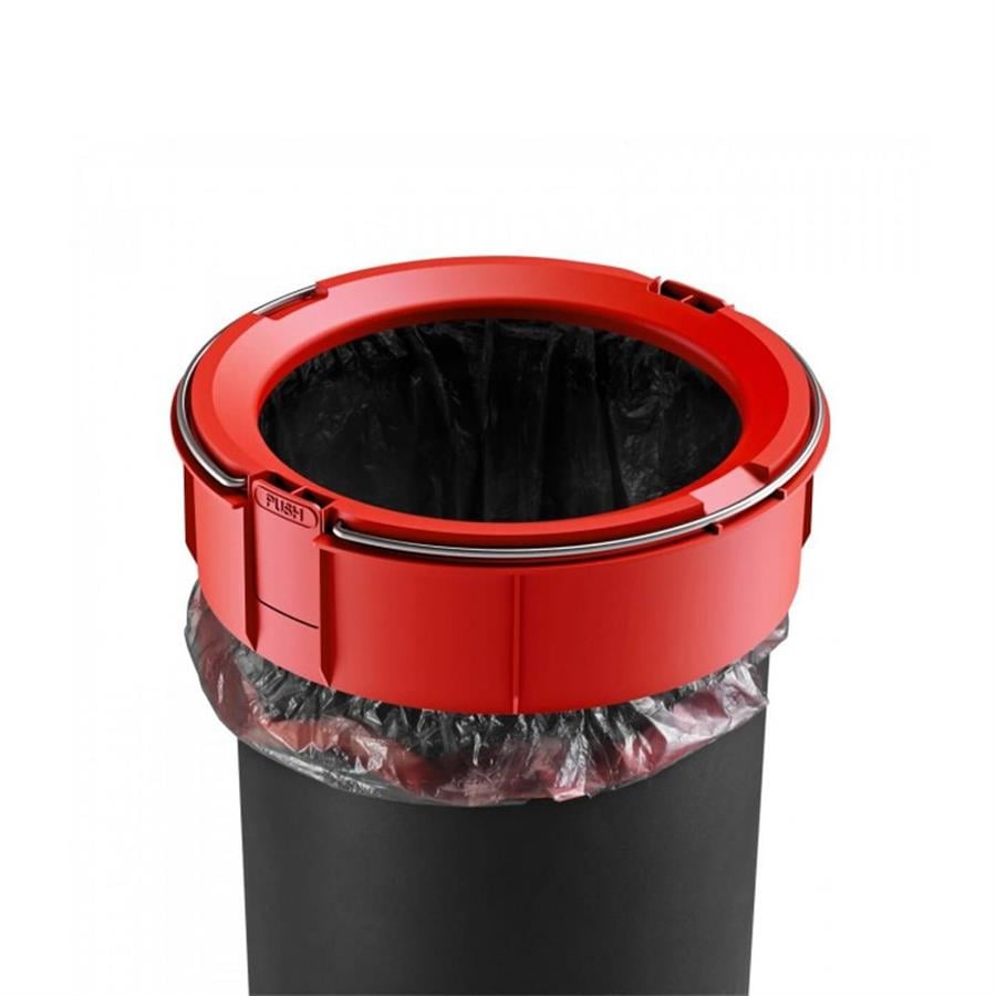 Hailo 12 Lt Paslanmaz Çelik Çöp Kovası