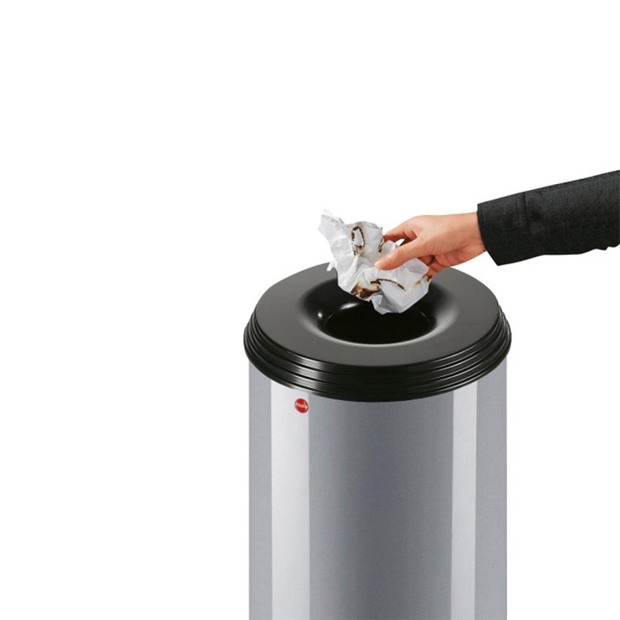 Hailo  14 Lt Gri Çöp Kovası