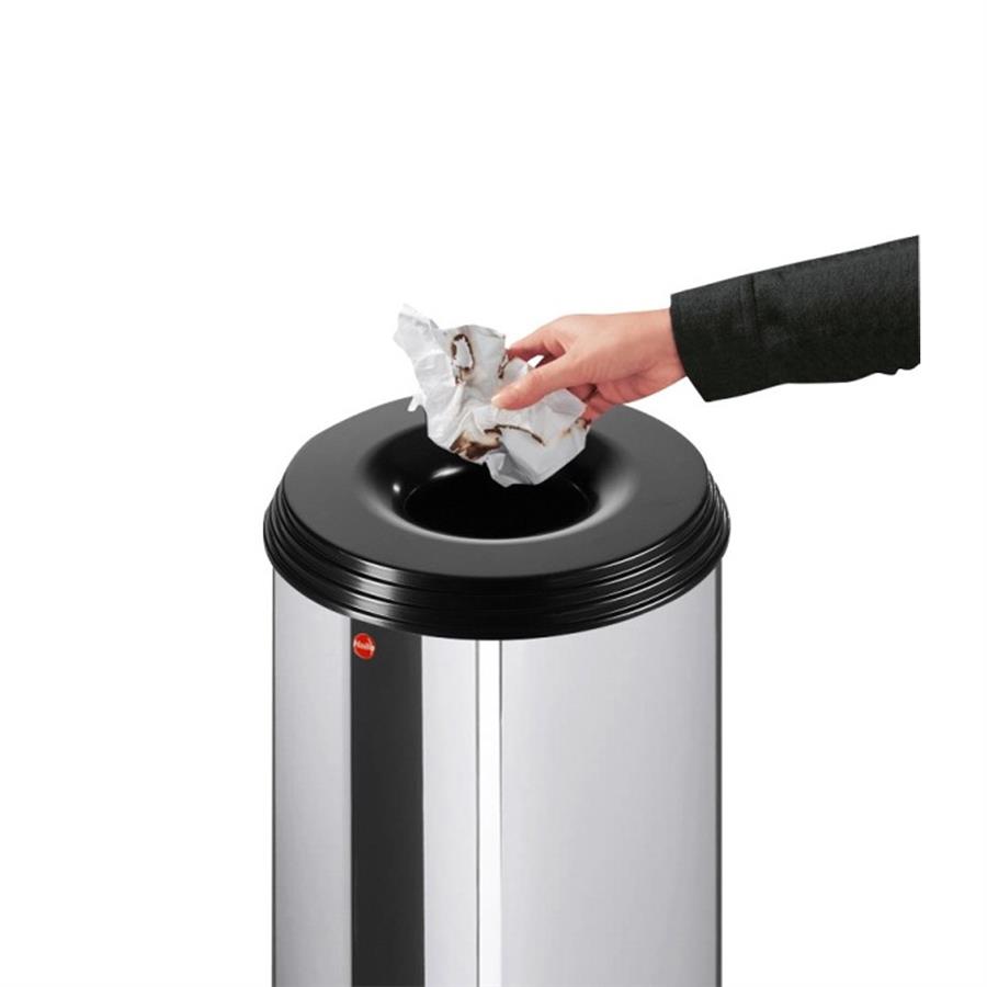 Hailo  45 Lt Paslanmaz Çelik Çöp Kovası
