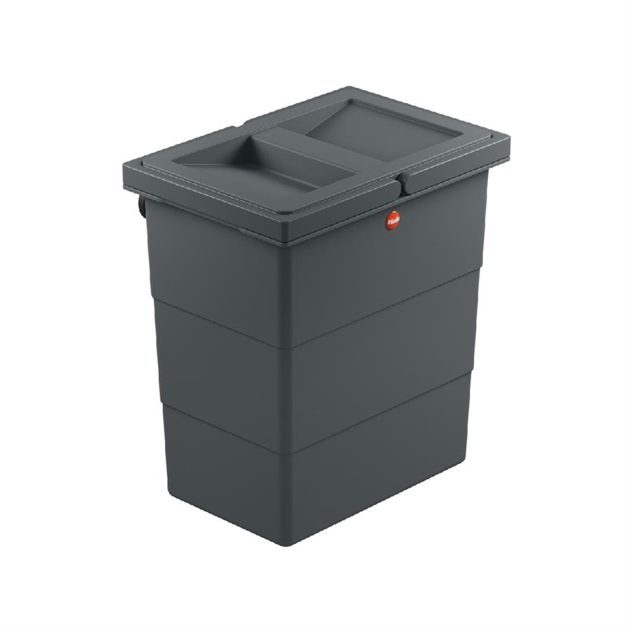 Hailo Flexbox Çöp Kutusu S Mini - Siyah 7 Lt