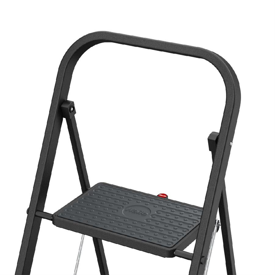 Hailo K44 Standardline 2 Basamaklı Merdiven Siyah Renk