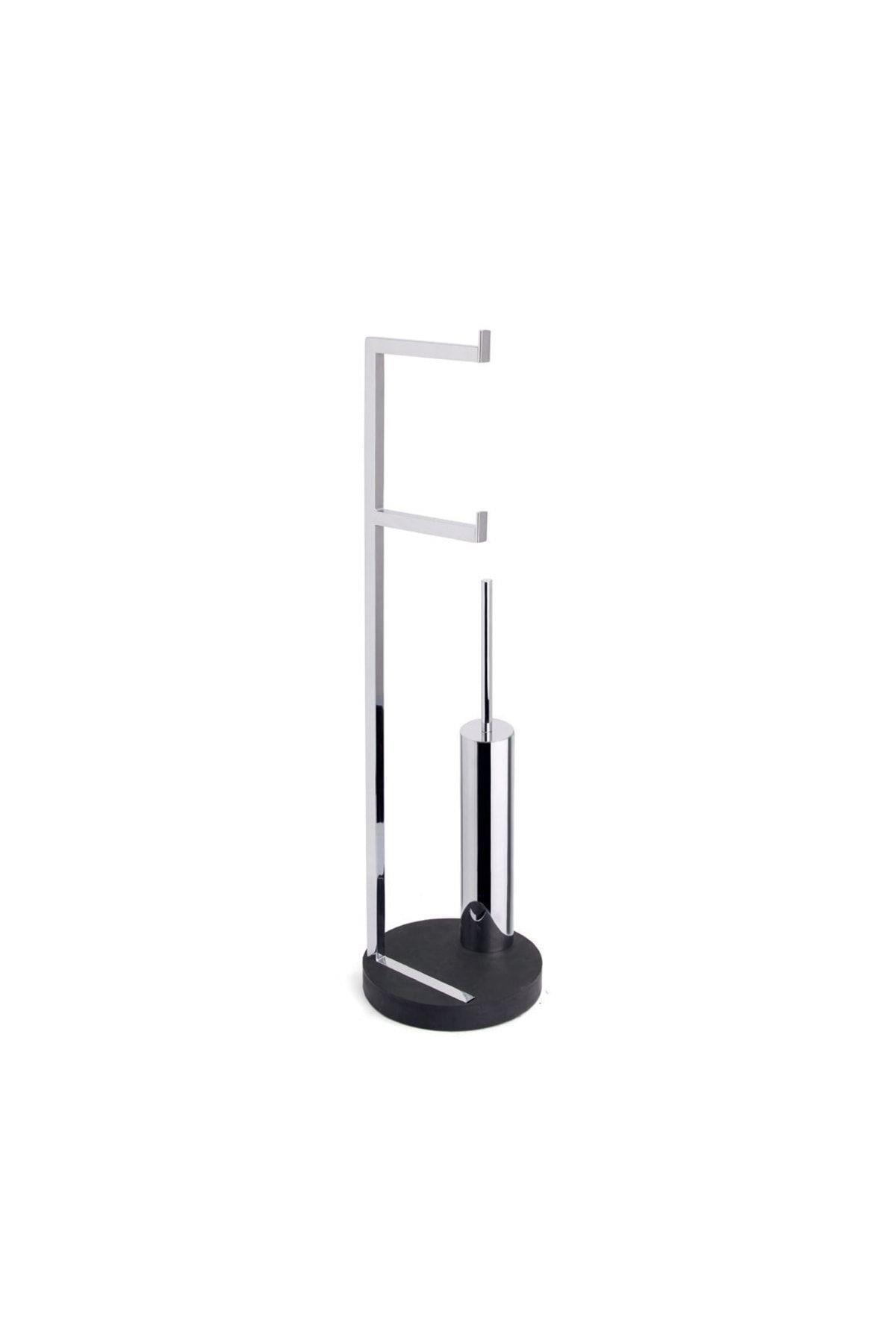 Banyo Hareketli Wc Set Krom 730x200x200 mm