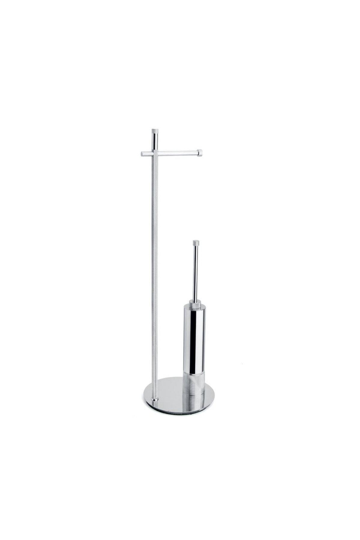 Banyo Hareketli Wc Set Krom 730x210x200 mm