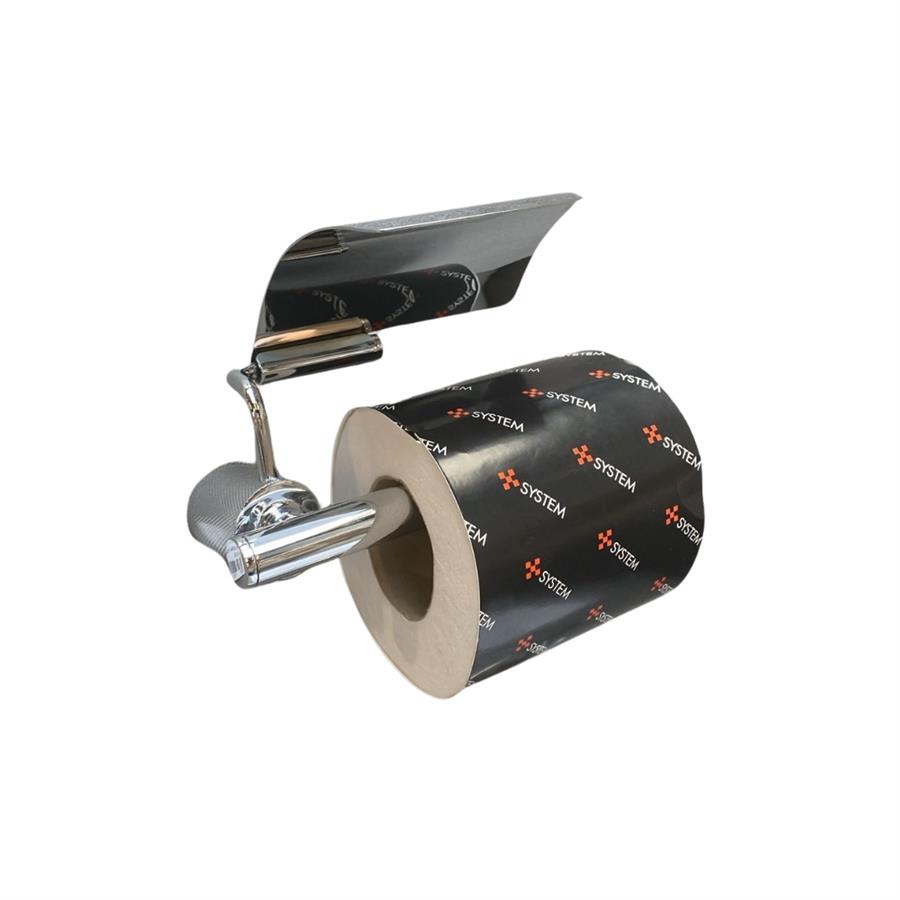 Icona Duvara Monte Kapaklı Tuvalet Kağıtlığı Krom 85x118x158 mm