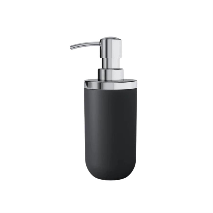 Junip Sıvı Sabunluk Krom/Siyah Renk 380 ml