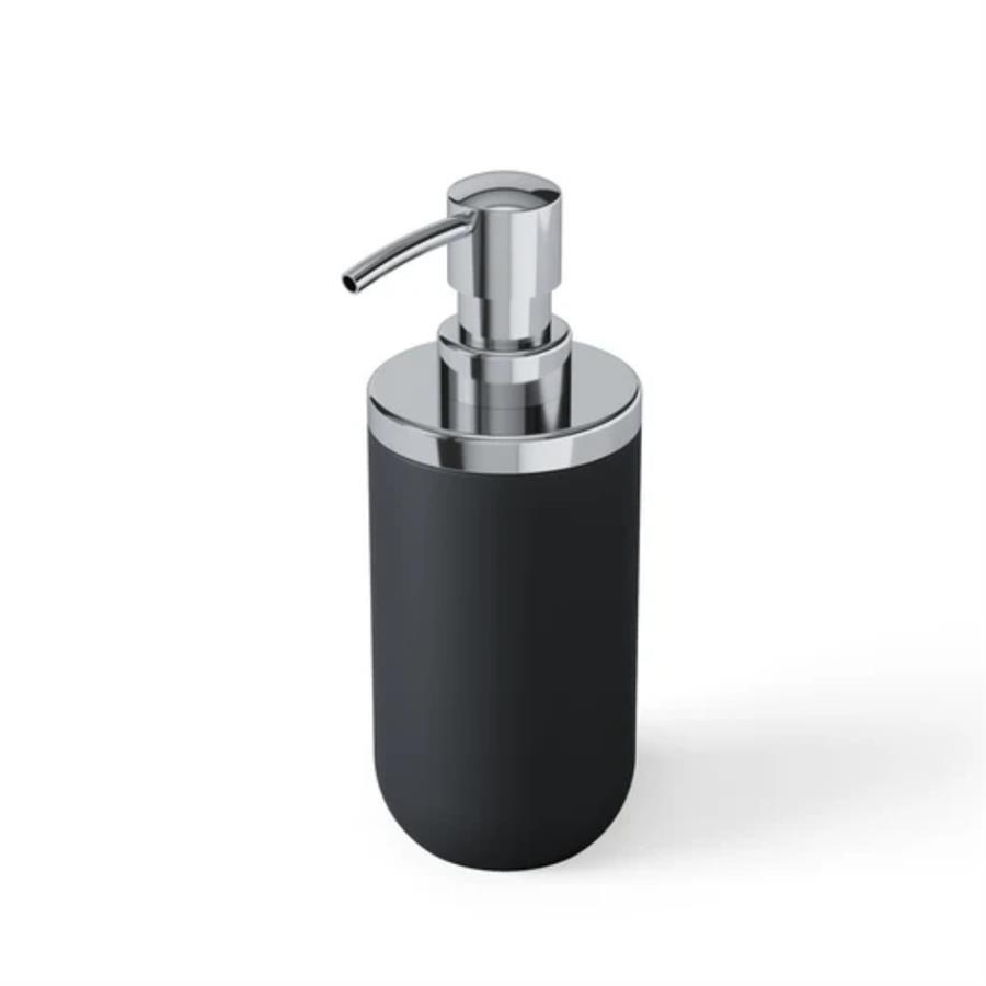 Junip Sıvı Sabunluk Krom/Siyah Renk 380 ml
