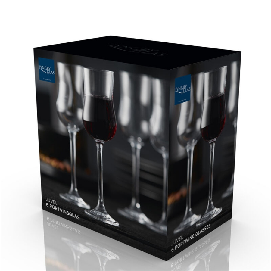 Juvel Porto Şarabı/Grappa Kadeh (6 adet) 9 cl