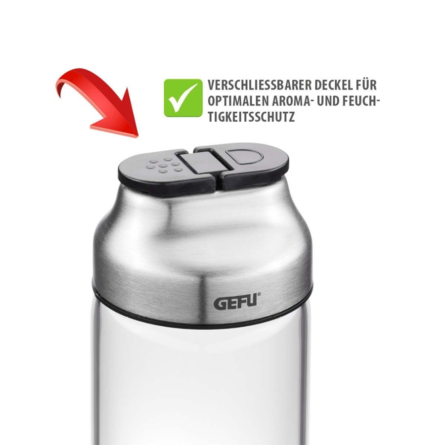Kıppo Döner Baharatlık 7 Parça Paslanmaz Çelik 120 Ml
