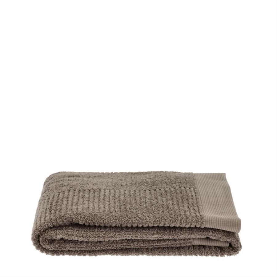 Klasik Havlu Taupe %100 Pamuk 50x70 cm