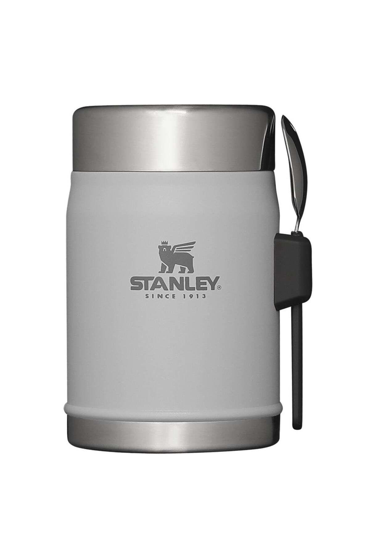 Stanley Klasik Paslanmaz Çelik Yemek Termosu Kaşıklı 0,40 LT - Beyaz