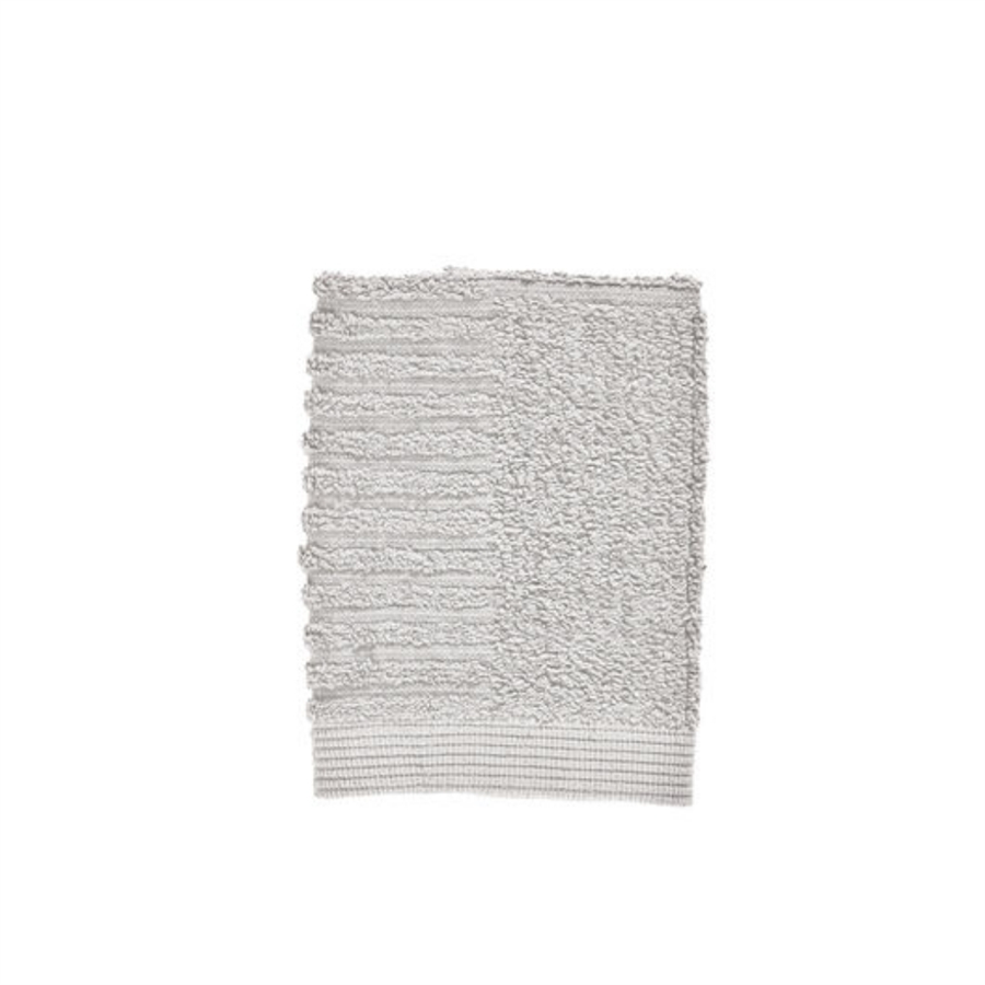 Klasik Yüz Havlusu Soft Gri %100 Pamuk 30x30 cm