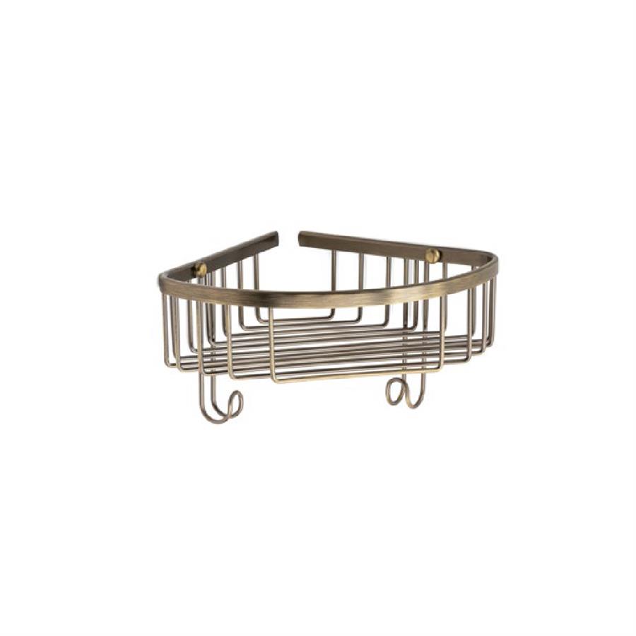 Köşe Tekli Duş Rafı Antik Renk 127X196X250 Mm