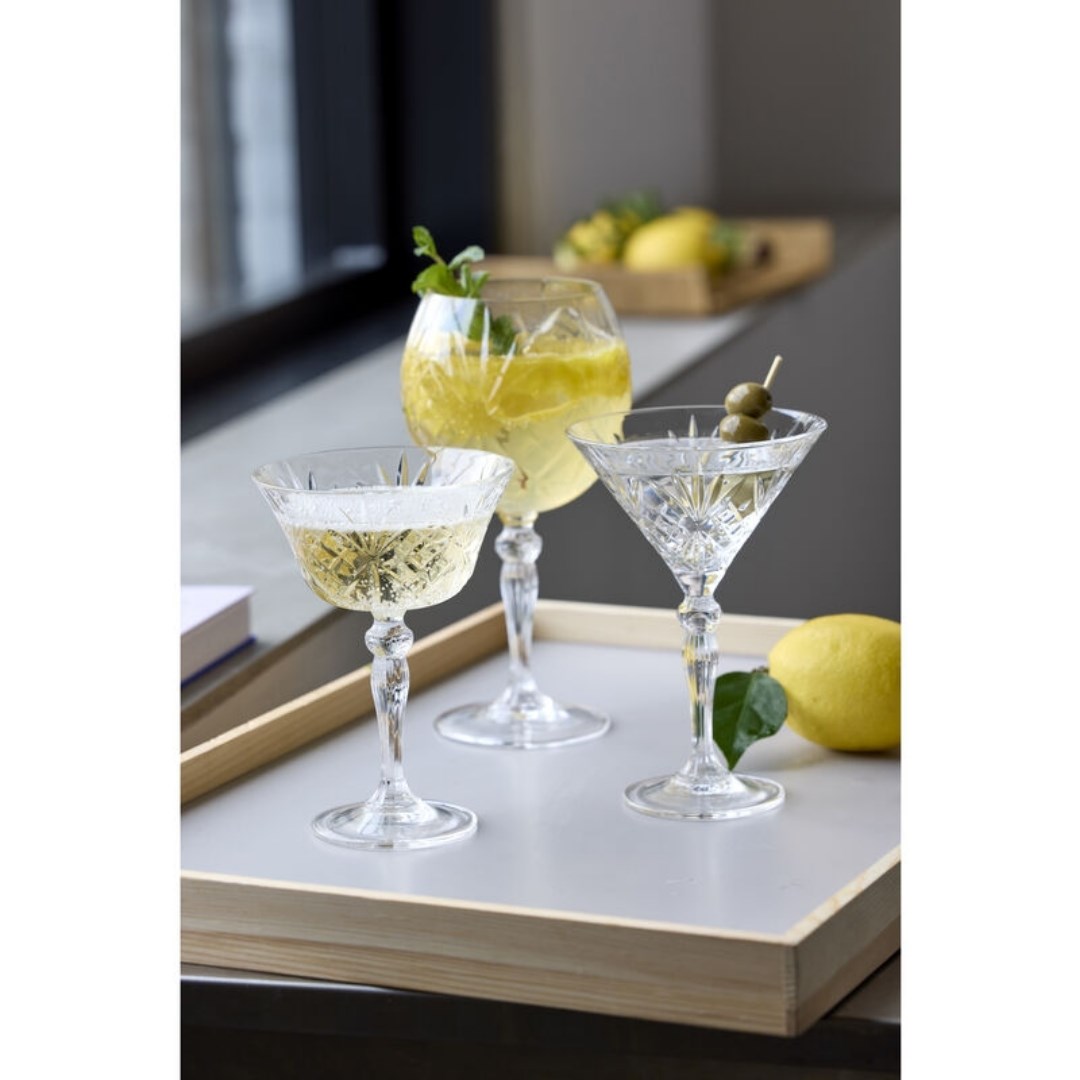 Krystal Melodia Şampanya Kupası (4 adet) 26 cl - Çap 11,2 cm